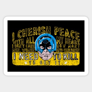 I Cherish Peace (Variant) Sticker